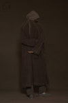 Mutedance 24 Autumn and Winter Wool Long Coat MD-MD24FW12-BROWN